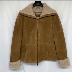 Columbia Sportwear Leather  Jacket